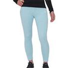 More Mile Heather Girls Training Tights Blue Exercise Sports Workout Ages 7-16 - UK Size Regular