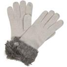 Regatta Womens Luz II Fur Trim Gloves Outdoor