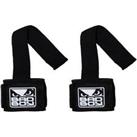 Bad Boy Deluxe Pin Hook Weight Lifting Strap Gym Weights