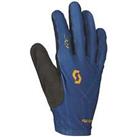 Scott Unisex RC Team Full Finger Cycling Gloves - Blue