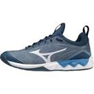 Mizuno Womens Wave Luminous 2 Court Shoes Trainers Netball Indoor Comfort - Blue