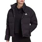 adidas Helionic Relaxed Fit Womens Down Jacket - Black - S Regular
