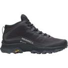 Merrell Womens Moab Speed Mid GORE-TEX Walking Boots Outdoor Hiking - Black