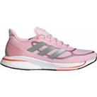 adidas Womens Supernova + Running Shoes Trainers Jogging Sports Lace Up - Pink