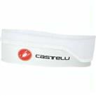 Castelli Unisex Summer Cycling Headband Moisture Wicking Under-helmet - White