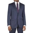 Ben Sherman Navy Blue Stripe Tailored Fit Men's Suit Jacket