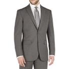 Scott & Taylor Grey Narrow Stripe Regular Fit Men's Suit Jacket