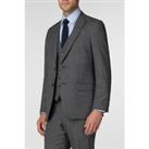Racing Green Charcoal Grey Jaspe Tailored Fit Men's Suit Jacket