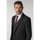 Pierre Cardin Charcoal Grey Birdseye Regular Fit Men's Suit Jacket