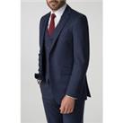 Pierre Cardin Performance Navy Blue Twill Regular Fit Men's Suit Jacket