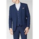 Limehaus Slim Fit Bright Blue Men's Suit Jacket