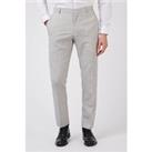 Limehaus Slim Fit Cool Grey Stretch Men's Trousers