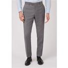 Racing Green Grey with Blue Check Tail Men's Trousers