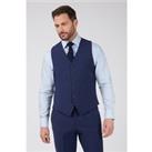 Jeff Banks Studio Plain Navy Blue Performance Men's Suit Waistcoat