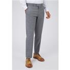 Racing Green Light Grey with Blue Overcheck Men's Trousers