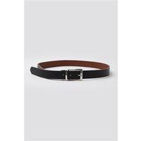 Scott & Taylor Black & Tan Reversible Belt by Suit Direct