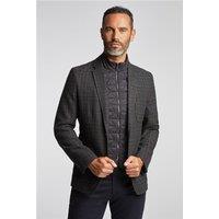 Jeff Banks Brown Check Mens Regular Fit Blazer - Formal & Casual by Suit Direct