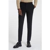 Farah Arlo Black Plain Men's Slim Fit Trousers
