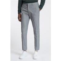 Farah Grey Marl Stretch Men's Slim Fit Trousers
