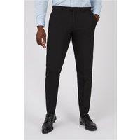 Limehaus Slim Fit Black Men's Trousers by Suit Direct