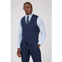 Limehaus Slim Fit Blue Waistcoat