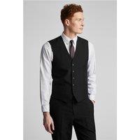 Limehaus Regular Fit Black Waistcoat