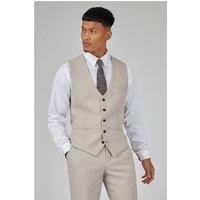 Marc Darcy Slim Fit HM5 Stone Waistcoat