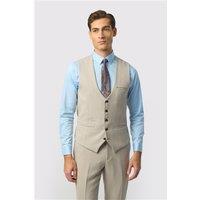 Marc Darcy Slim Fit HM5 Stone Waistcoat