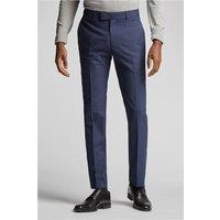 Antique Rogue Slim Fit Navy Blue Scratch Men's Trousers by Suit Direct