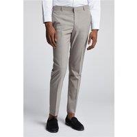 Farah Danbury Slim Fit Putty Men's Suit Trousers. Beige by Suit Direct