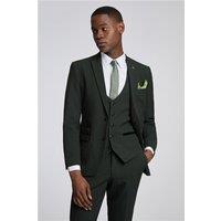 Marc Darcy Slim Fit Bromley Olive Green Men's Suit Jacket