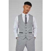 Marc Darcy Slim Fit Bromley Grey Waistcoat