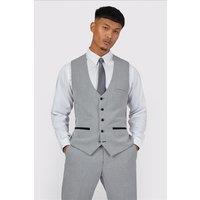 Marc Darcy Slim Fit Bromley Grey Waistcoat