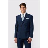 Limehaus Slim Fit Blue Double Breasted Men's Suit Jacket