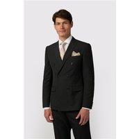 Limehaus Slim Fit Charcoal Grey Double Breasted Men's Suit Jacket