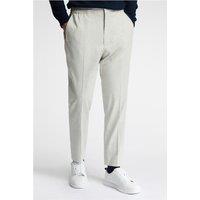Limehaus Relaxed Fit Putty Drawstring Men's Trousers, Beige