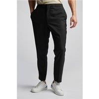 Limehaus Slim Fit Black Drawstring Men's Trousers