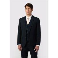 Navy Blue Men's Suit Tailored Fit Jacket