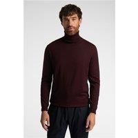 Limehaus Merino Knit Roll Neck Jumper Red by Suit Direct