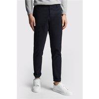 Limehaus Tailored Fit Black Chinos, Cotton