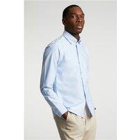 Limehaus Blue Mens Oxford Regular Fit Shirt, Long Sleeve