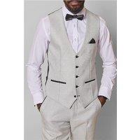 Marc Darcy Slim Fit Spencer Stone Waistcoat