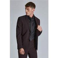 Ted Baker Slim Fit Burgundy Red Men's Suit Jacket by Suit Direct