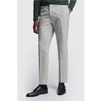 Farah Slim Fit Oakwood Grey Stripe Flannel Men's Suit Trousers