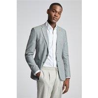 Farah Slim Fit Porter Grey Herringbone Mens Casual Formal Blazer