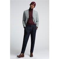 Farah Slim Fit Porter Grey Herringbone Mens Casual Formal Blazer