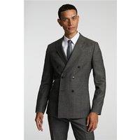 Alexandre Tailored Fit Fawn Flannel Men's Suit Jacket