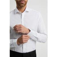 Limehaus White Mens Shirt, Long Sleeve, Slim fit