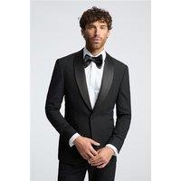 Limehaus Slim Fit Black Tuxedo Jacket
