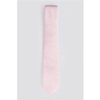 Limehaus Regular Plain Pink Tie Pink